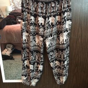Black and White “The Elephant Pants”
